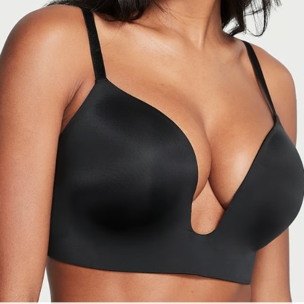 Victoria's Secret plunge bra size 38G new with tags black